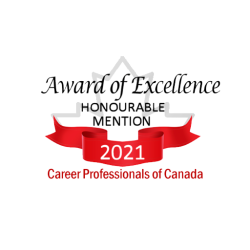 Award of Excellence Honourable Mention 2021