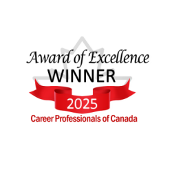 Award of Excellence Winner 2025 Career Professionals of Canada